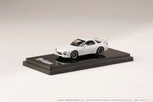 1:64 | Hobby Japan - HJ64 - Mazda Speed RX-7 FD3S (A-SPEC.) with Closed Headlights White Hobby Japan