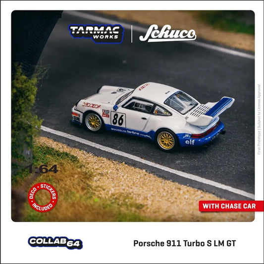 1:64 | Tarmac Works - Porsche 911 Turbo S LM GT Suzuka 1000km 1994 #86 Tarmac Works