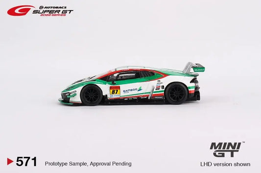 1:64 | TSM Mini GT - Lamborghini Huracán GT3 EVO #87 JLOC 2022 Super GT Series Mini GT