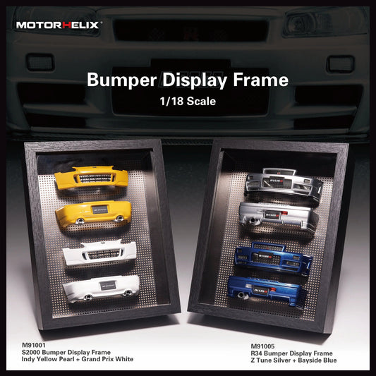 (Pre-Order) 1:18 | MotorHelix - Car Accessory - Bumper Display Frame MotorHelix