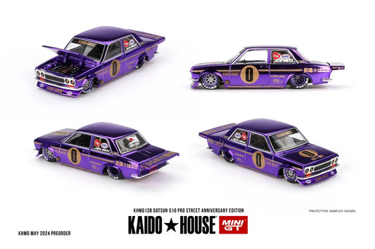 (Pre-Order) 1:64 | Kaido House X Mini GT - Datsun 510 Pro Street Anniversary Edition Kaido House X Mini GT