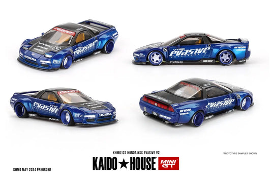 (Pre-Order) 1:64 | Kaido House X Mini GT - Honda NSX Evasive V2 Kaido House X Mini GT