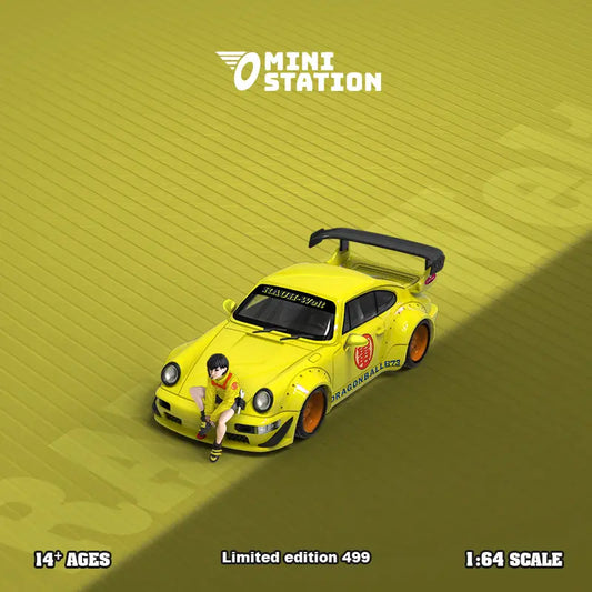 (Pre-Order) 1:64 | Mini Station - RWB 964 Yellow Mini Station