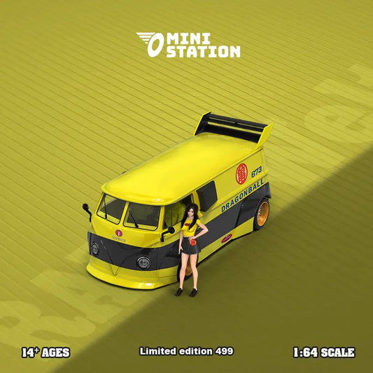 (Pre-Order) 1:64 | Mini Station - VW T1 Dragon Ball Almost Real