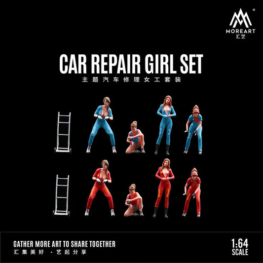 (Pre-Order) 1:64 | MoreArt - Figure - Repair Girl Sets MoreArt