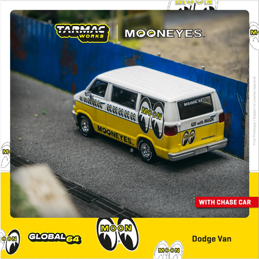 1:64 | Tarmac Works - Dodge Van Mooneyes Tarmac Works